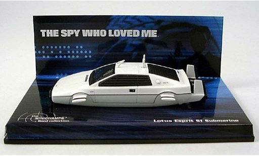 Lotus Esprit James Bond 007 1/43 Minichamps Submarine The Spy wo loved me modellini auto