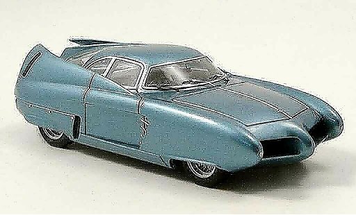 Alfa Romeo Bat 7 bertone 1/43 Look Smart blu 1954 modellini auto
