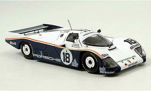 Porsche 962 1987 1/43 Spark No.18 Le Mans modellini auto