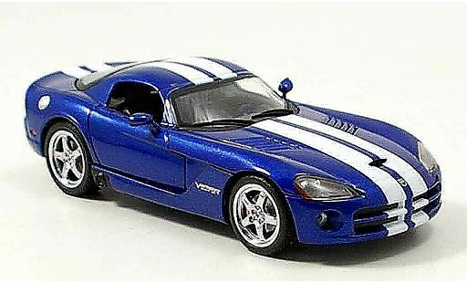 Dodge Viper GTS 1/43 Norev Coupe blu bianco 2006 modellini auto