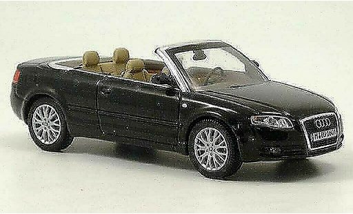 Audi A4 cabriolet 1/43 Norev nero modellini auto
