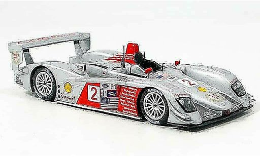 Audi R8 LMP course 1/43 Minichamps 2006 Sport vincitore New England GP modellini auto