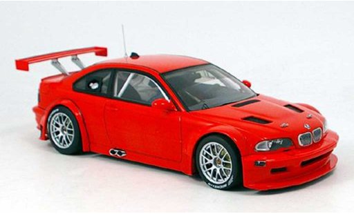 Bmw M3 course 1/18 Autoart GTR E46 plain body version rosso nurburgring 2005 modellini auto