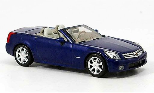 Cadillac XLR roadster 1/43 Norev blu 2004 modellini auto