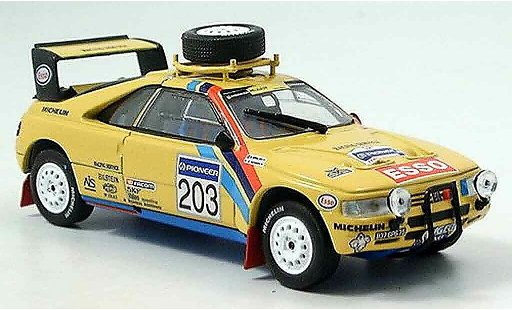 Peugeot 405 Turbo 16 1/43 Norev no.203 rallye paris dakar 1990 modellini auto