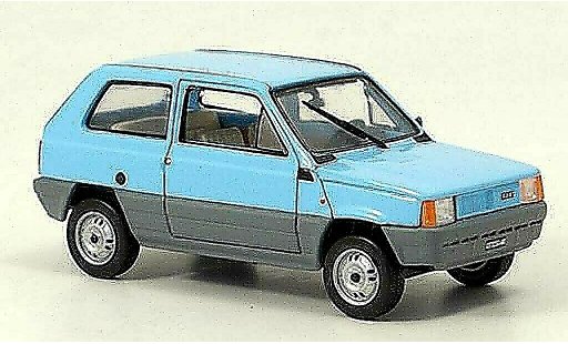 Fiat Panda Base 1/43 Norev blu/grigio 1980 modellini auto