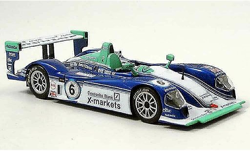 Dallara LMP02 course 1/43 IXO No.6 LM Short Barff Barbosa 2004 modellini auto