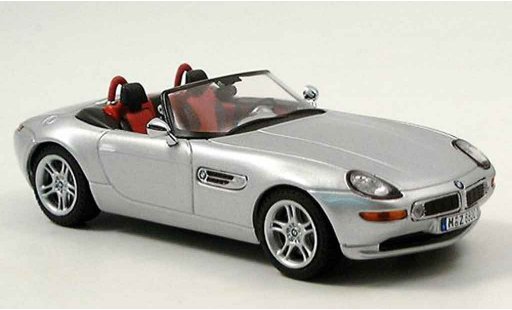 Bmw Z8 roadster 1/43 IXO grigio metallisee 2001 modellini auto