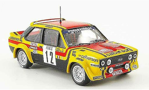 Fiat 131 Abarth 1/43 IXO Gr.4 MonteCarlo No.12 Mouto Arrii 1980 modellini auto