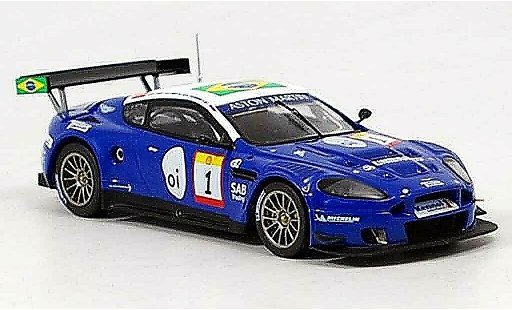 Aston Martin DBR9 gt1 1/43 IXO no.1 piquet bouchut castro siefger brazil 2006 modellini auto