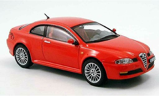 Alfa Romeo GT v6 3.2 1/43 IXO rosso 2004 modellini auto