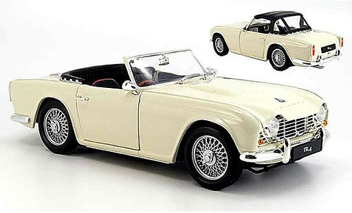 Triumph TR4 Base 1/18 Revell bianco 1963 modellini auto