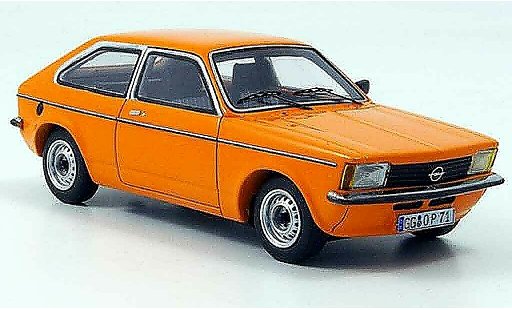 Opel Kadett C City 1/43 Neo orange 1978 modellini auto