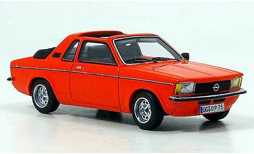 Opel Kadett C Aero 1/43 Neo orangerot 1978 modellini auto