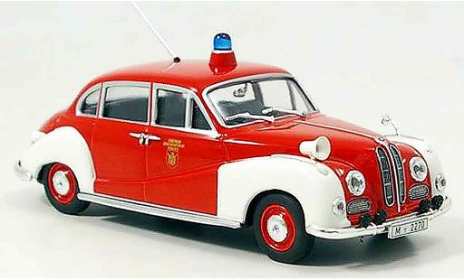 Bmw 501 pompiers 1/43 Minichamps Berufspompier Munchen modellini auto