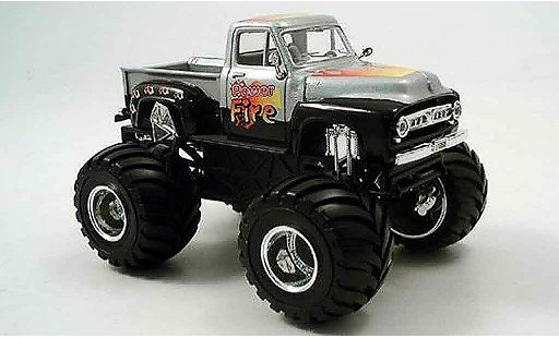 Ford F-100 Monster Truck 1/43 Yat Ming 00 grigio metallisee nero 1953 modellini auto