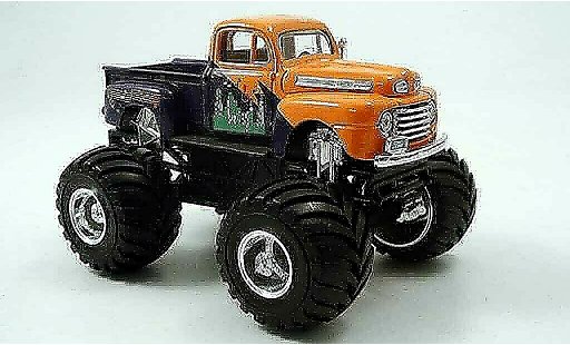 Ford F-100 Monster Truck 1/43 Yat Ming 00 orange 1948 modellini auto