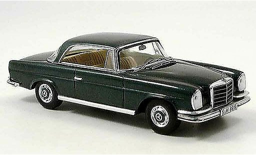 Mercedes 280 1961 1/43 Spark SE 3.5 Coupe (W 111) verde 71 modellini auto