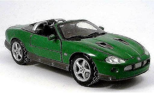 Jaguar XKR Base 1/18 Ertl roadster james bond collection verde modellini auto
