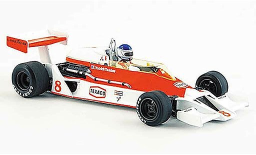 McLaren M26 Base 1/43 Minichamps Ford P.Tambay avec Motornachbildung 1978 modellini auto