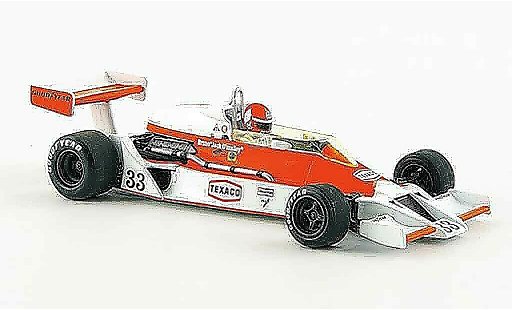 McLaren M26 Base 1/43 Minichamps Ford Giacomelli avec Motornachbildung 1978 modellini auto