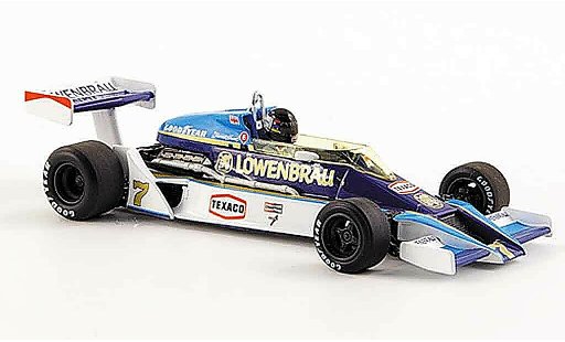 McLaren M26 Base 1/43 Minichamps Ford Hunt US GP avec Motornachbildung 1978 modellini auto