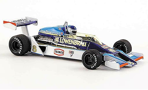 McLaren M26 Base 1/43 Minichamps Ford Tambay US GP avec Motornachbildung 1978 modellini auto