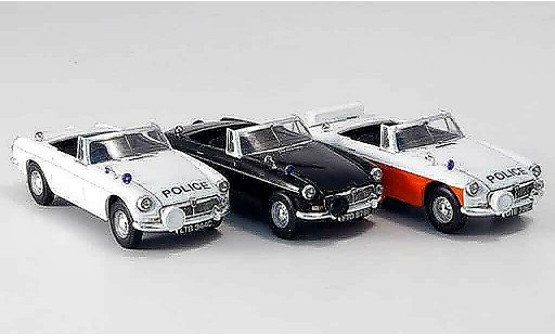 MG B Base 1/43 Vanguards Set police Lancashire modellini auto