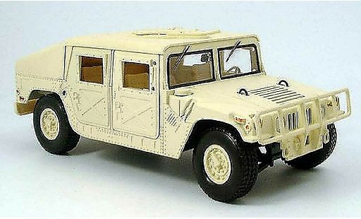 Hummer Humvee Base 1/18 Motormax beige modellini auto