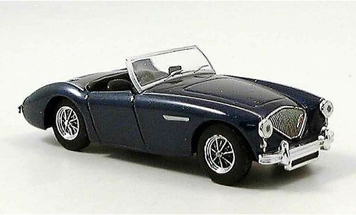 Austin Healey 100 /6 od bn6 1/43 Del Prado Cabrio blu modellini auto