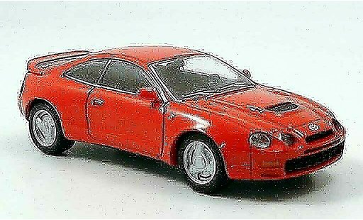 Toyota Celica Base 1/43 Del Prado rosso modellini auto