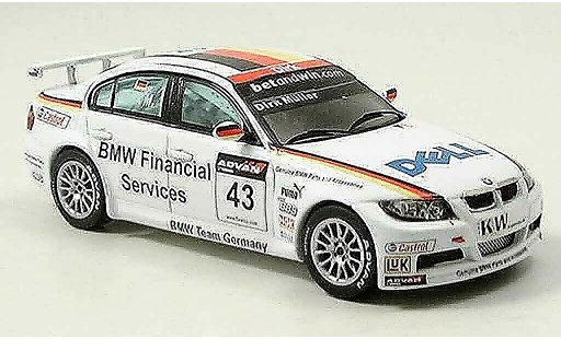 Bmw 320 WTCC 1/43 Spark E90 si No.43 Muller 2006 modellini auto