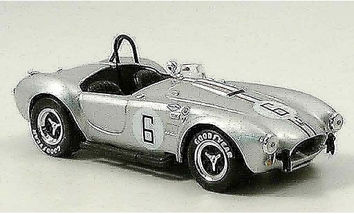 AC Cobra shelby 427 1/43 Del Prado s c No.6 grigio metallisee modellini auto