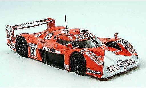 Toyota GT One Base 1/43 Del Prado no.3 rosso modellini auto