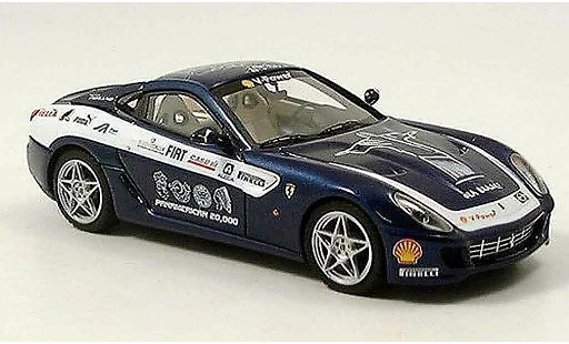 Ferrari 599 GTB 1/43 Look Smart fiorano panamericana blu modellini auto