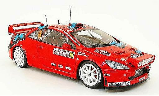 Peugeot 307 WRC 1/18 Sun Star no.16 astra racing rallye monte carlo 2006 modellini auto