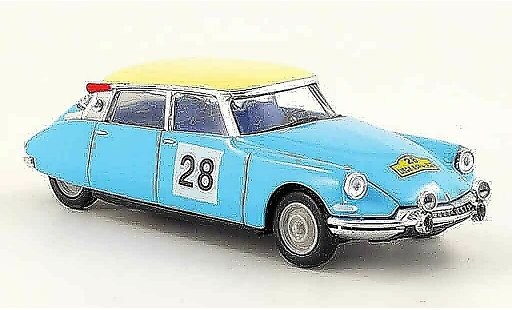 Citroen ID 19 course 1/43 Universal Hobbies rallye liege sofia no.28 modellini auto