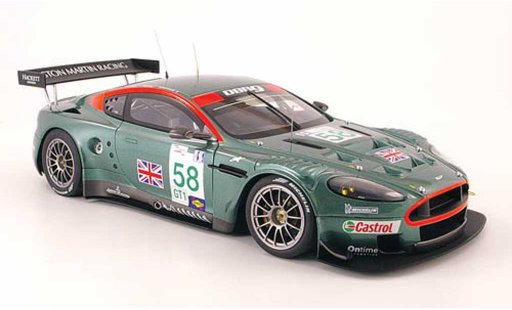 Aston Martin DBR9 gt1 1/18 Autoart no.58 sebring 2005 modellini auto