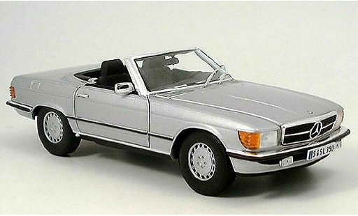 Mercedes 350 Base 1/18 Norev (r 107) grigio modellini auto