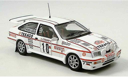 Ford Sierra Cosworth RS 1/43 Trofeu Texaco Rally Monte Carlo 1987 modellini auto