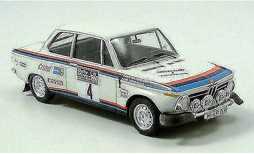 Bmw 2002 tii 1/43 Trofeu Works Team Rally RAC 1973 Waldegard/Thorzelius modellini auto