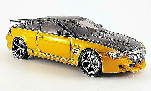 Bmw M6 ac schnitzer 1/18 Norev E63 tension m6 giallo/ modellini auto