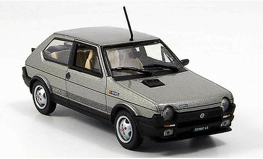 Fiat Ritmo Abarth 1/43 Norev grigio 1981 modellini auto