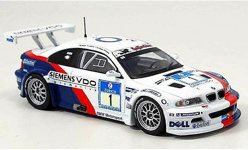 Bmw M3 course 1/43 IXO GTR E46 No.1 Nurburgring 2005 modellini auto