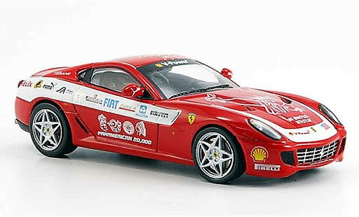 Ferrari 599 GTB 1/43 IXO panamericana rosso 2006 modellini auto