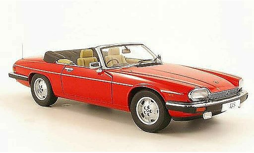Jaguar XJS 1988 1/18 Autoart Convertibile rosso RHD modellini auto