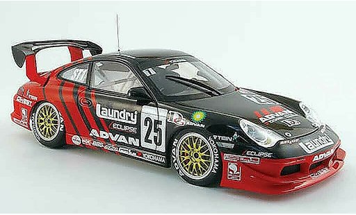 Porsche 911 GT3 1/18 Autoart Cup no.25 yokohama super taikyu 2005 modellini auto