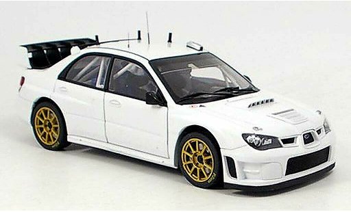 Subaru Impreza WRC 1/18 Autoart plain body bianco 2006 modellini auto