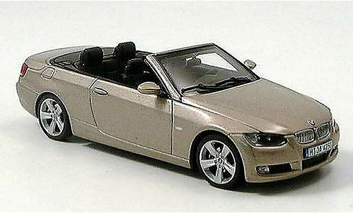 Bmw 330 cabriolet 1/43 Autoart E93 Cabrio beige 2006 modellini auto