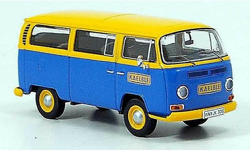 Volkswagen Combi A 1/43 Premium Cls t2a bus kaelble kundendienst blu giallo modellini auto